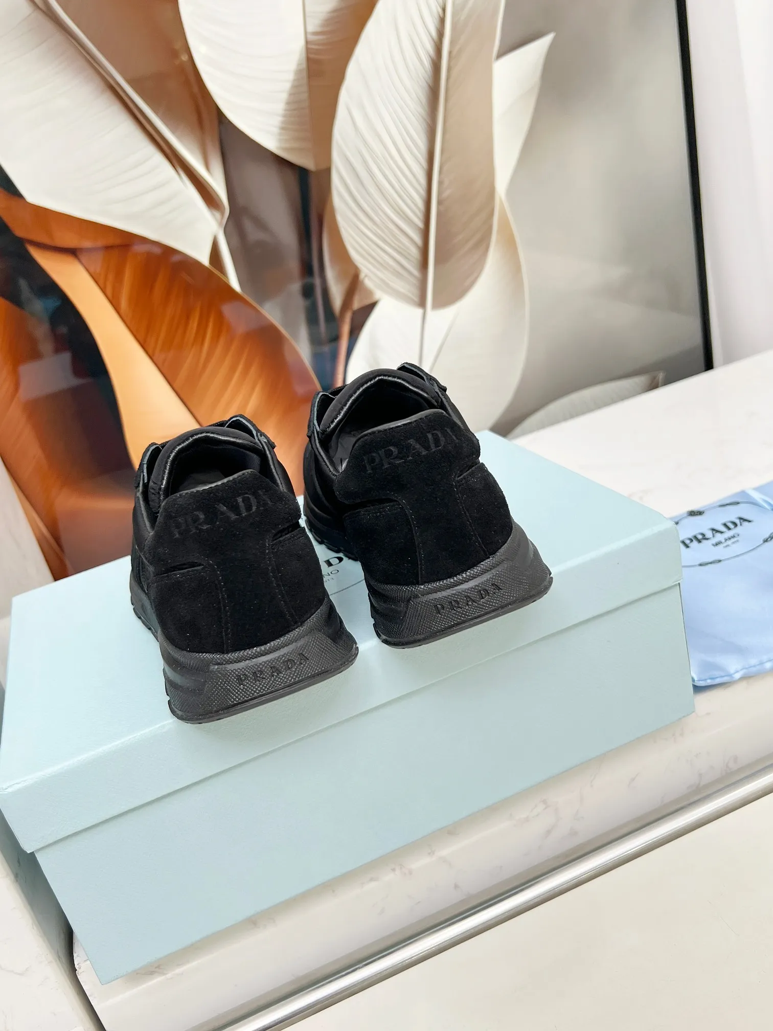 👟👟Ex-factory price 540👟👟 Prada "PRADA.." 2025 explosive model has been shipped. , original 1:1 development, four colors available 35--41 "Code 34 and 41 can be customized and cannot be returned or exchanged"